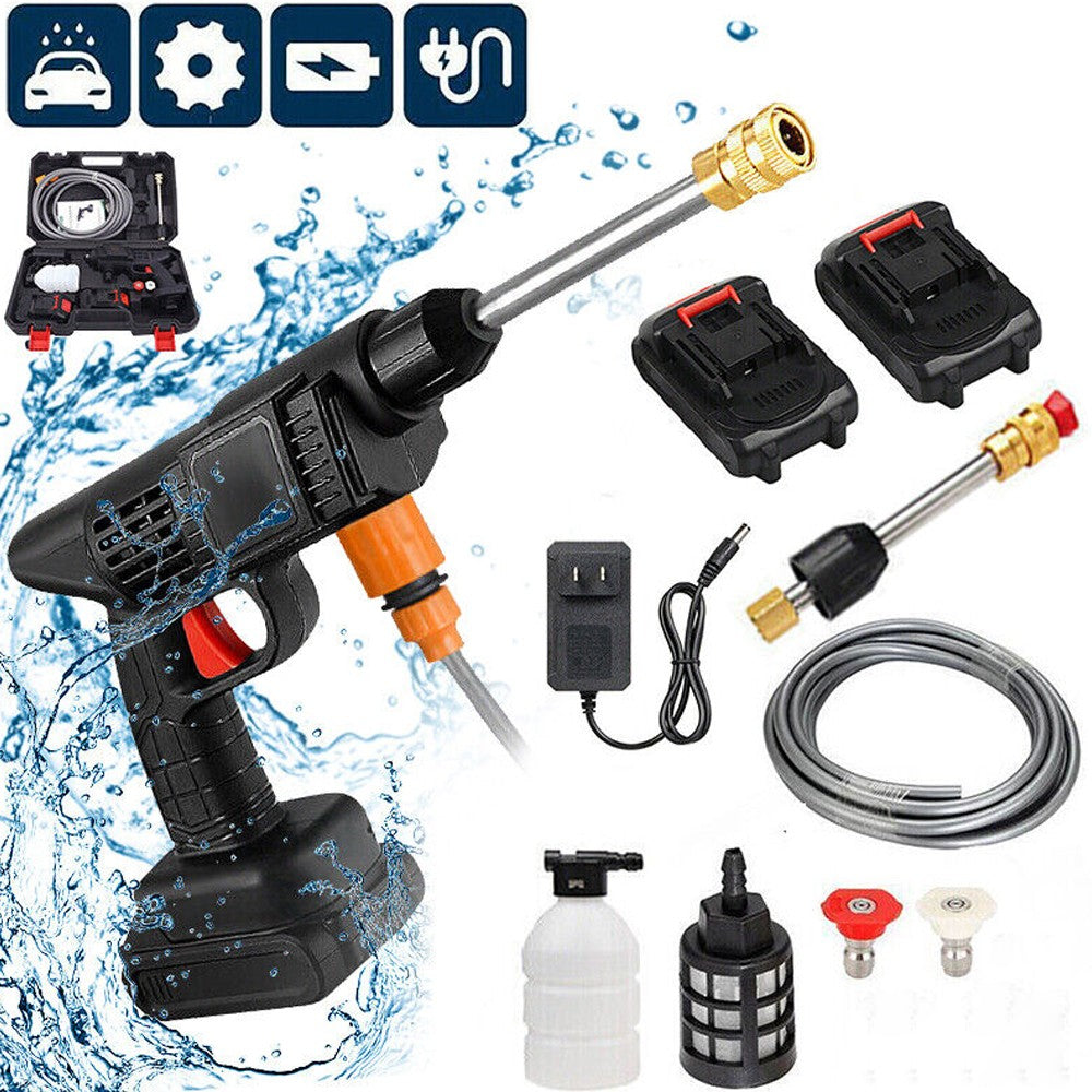 Nettoyeur Multifonction Haute Pression Sans Fil – 2 Batteries