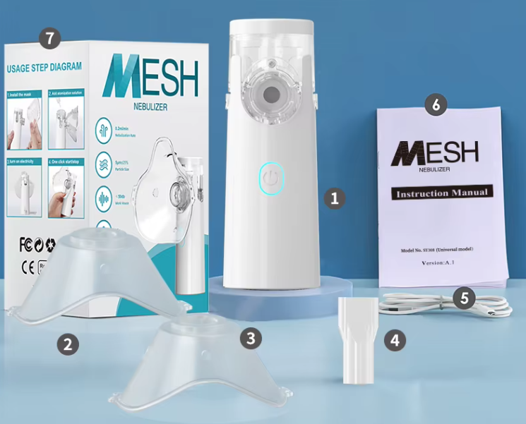 Nébuliseur Portable Silencieux Nouvelle Génération