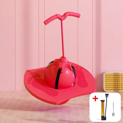 Planche Sauteuse avec Ballon et Poignée – Santé, Sport et Plaisir